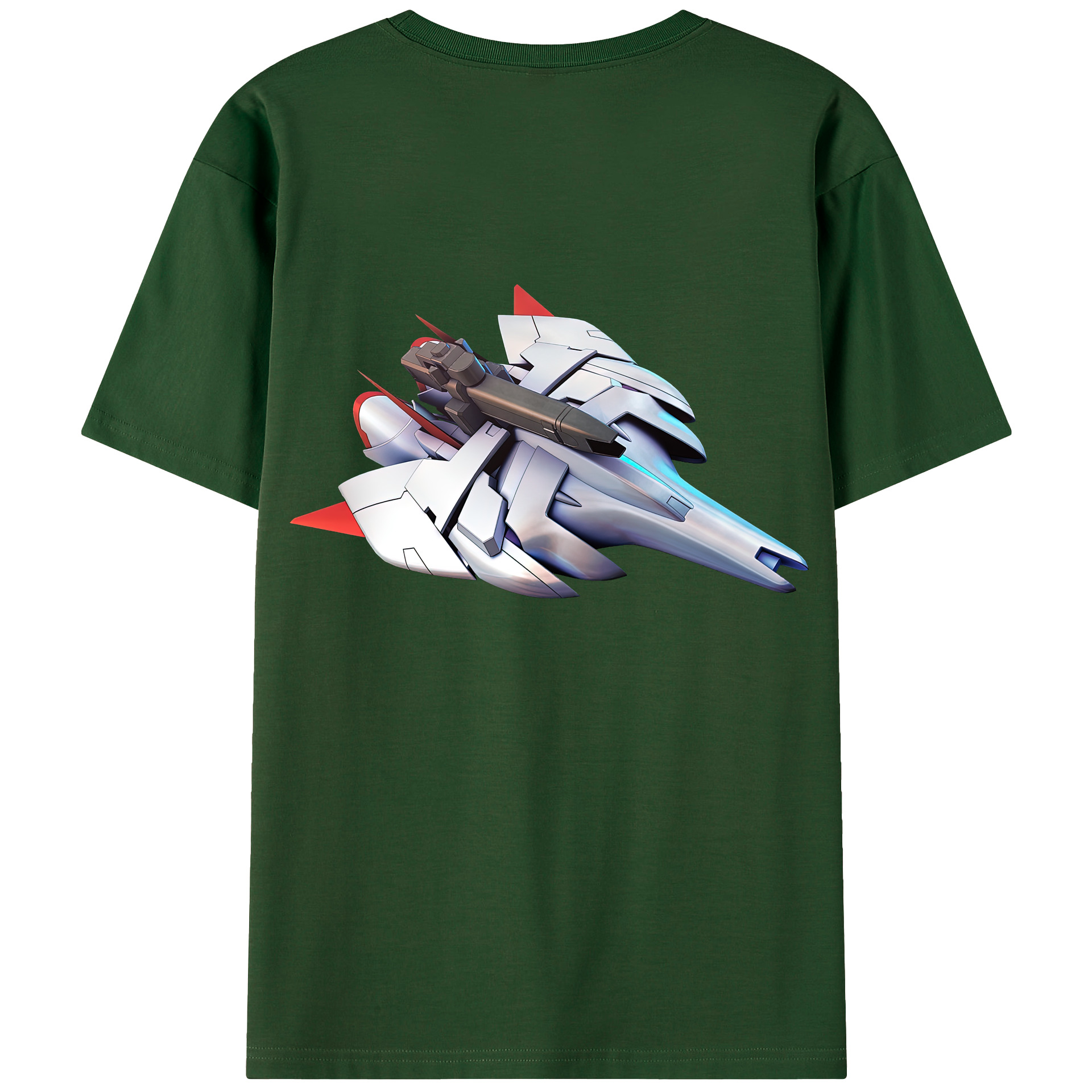 （画像用） 機動戦士ガンダム Mobile Suit Gundam 綿100％半袖Tシャツ（背面プリント）